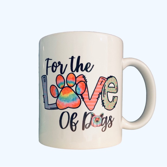 Dog Ceramic Coffee Mug, Dog Lovers - Picture 1 of 1